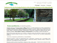 Tablet Screenshot of jardineriallacer.com